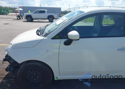 2015 Fiat 500 Pop из США, поврежденный, VIN 3C3CFFARXFT710454